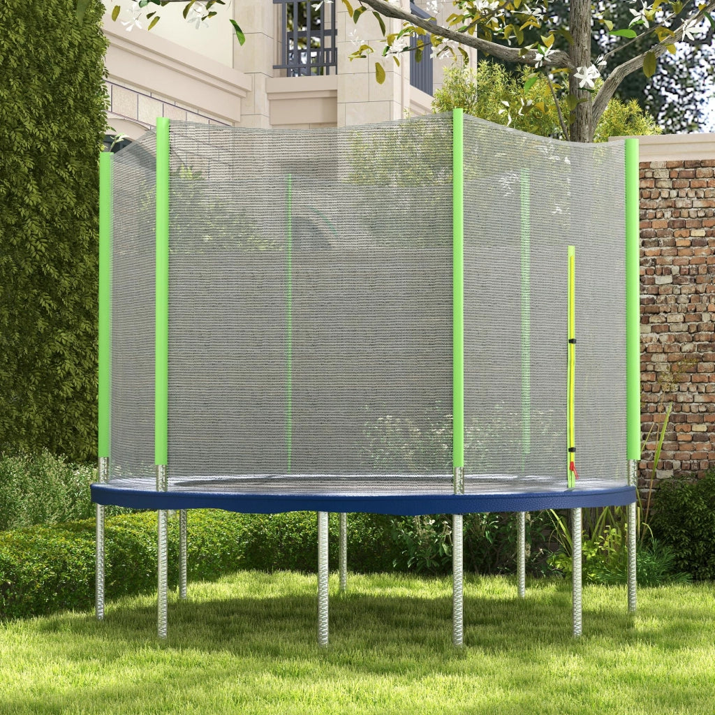 Rete di Sicurezza per Letto Elastico ?244 ¨C zephmum ¨C Verde per Esterno con Anti-UV