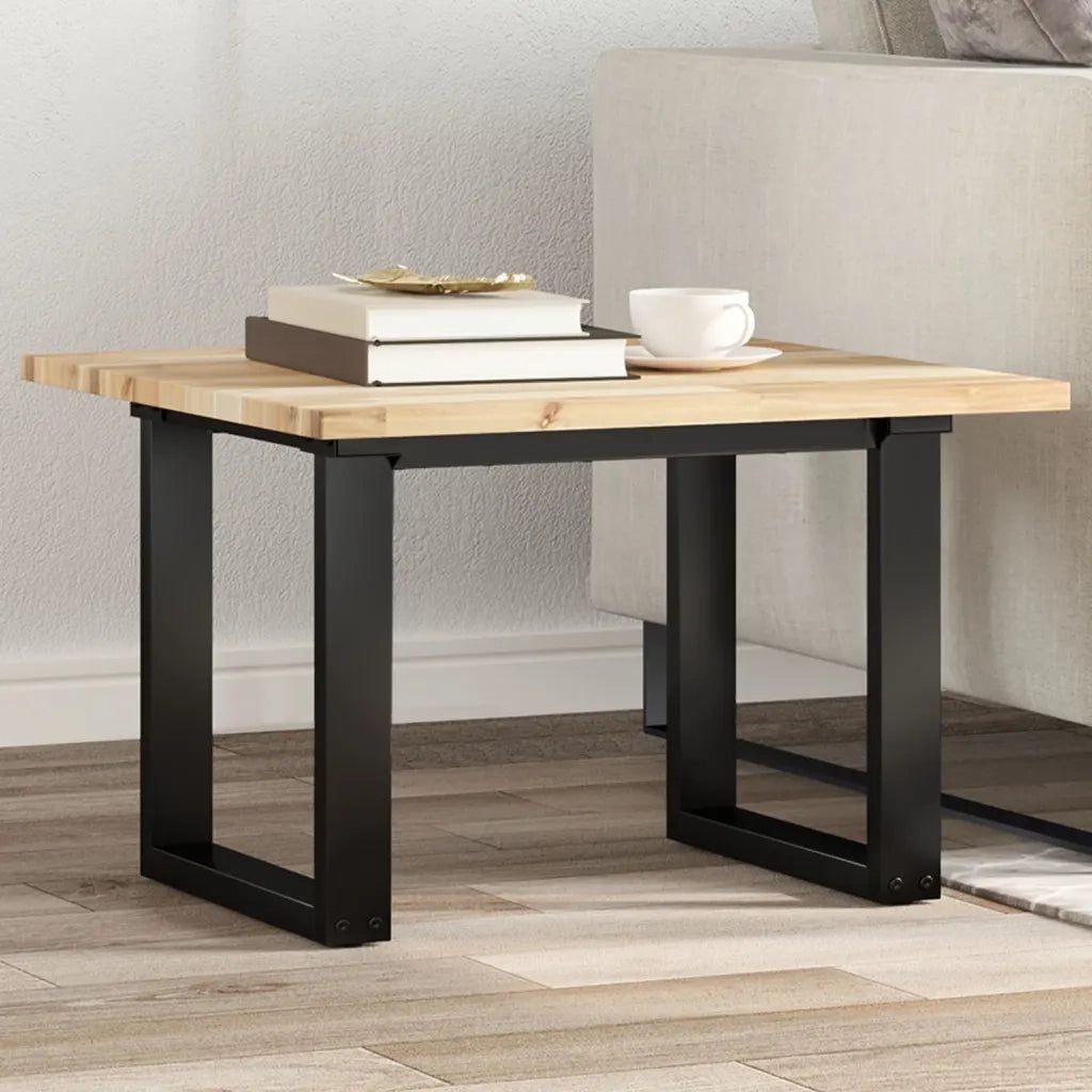 Piano Tavolo | Superficie Tavolo | Piano Scrivania Quadrato 60x60x2 cm in Legno Massello di Acacia