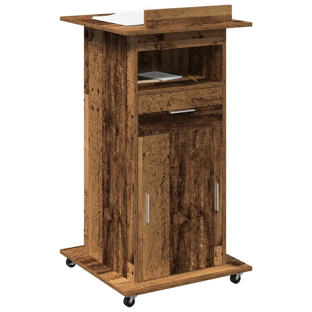 Podio Legno vecchio 55 x 55 x 107 cm Legno multistrato CFW2783694