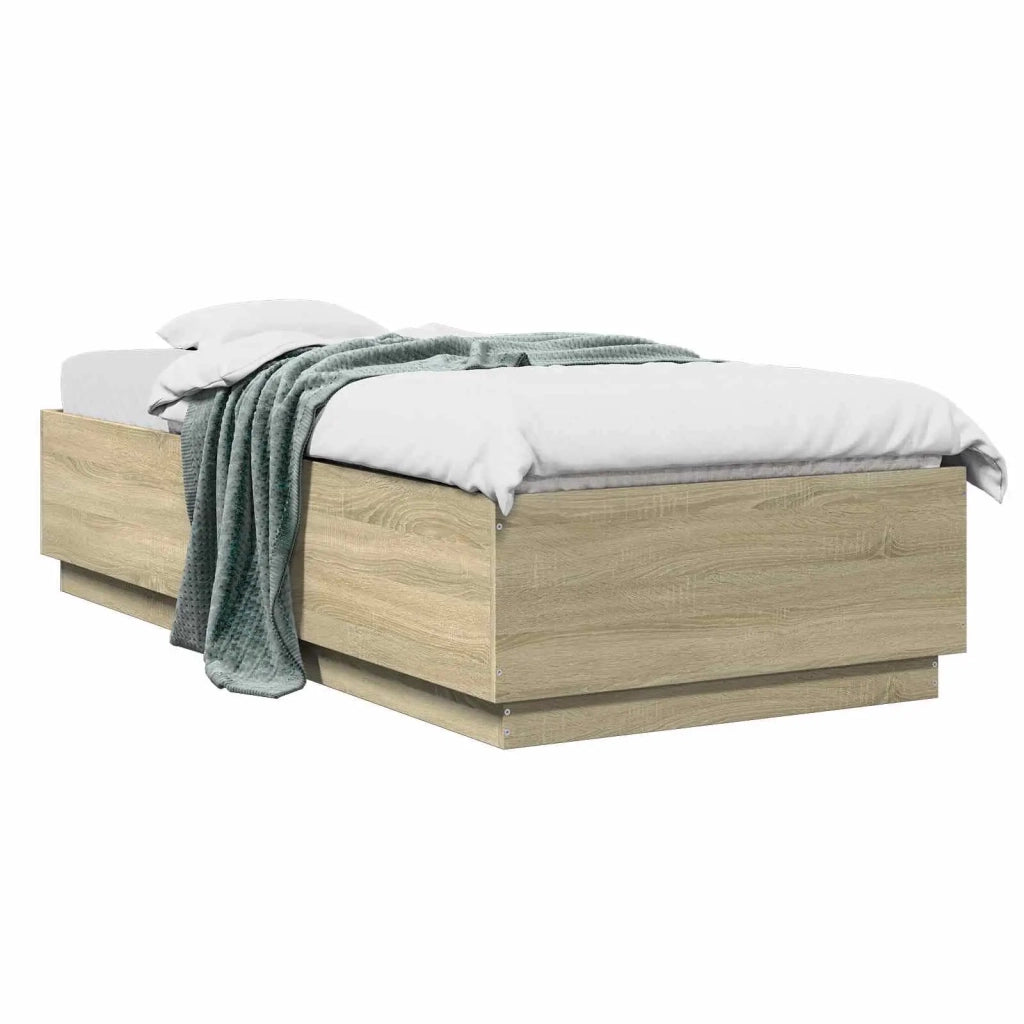 Struttura del letto Rovere Sonoma 80 x 200 cm 3429654