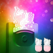 Lampada da Parete con Sensore di Luce - Lampade da Parete per Bambini - Lampada per Camera da Bambini - Lampada da Tavolo con Sensore di Luce - Sensori di Luce - Lampade per Bambini e Neonati - Lampada da Parete con Presa - Lampada da Parete Dimmabile