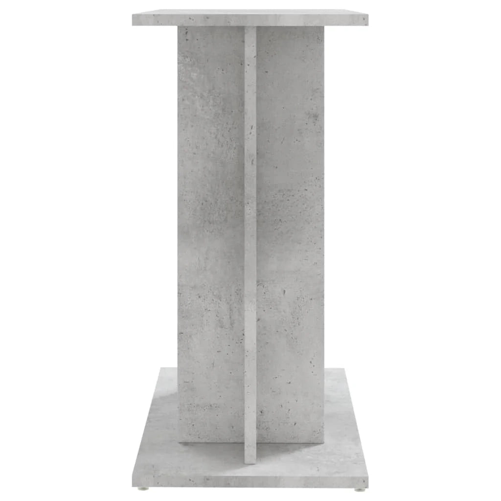 Base per mobiletto per acquario 60 x 30 x 60 cm legno ingegnerizzato grigio 02_0045057