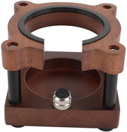 Stazione di Tamper in Legno - Supporto per Filtro del Caffè 51/53/58mm - Base Antiscivolo - Facile da Utilizzare - Ordinato e Pratico - Supporto per Caffè