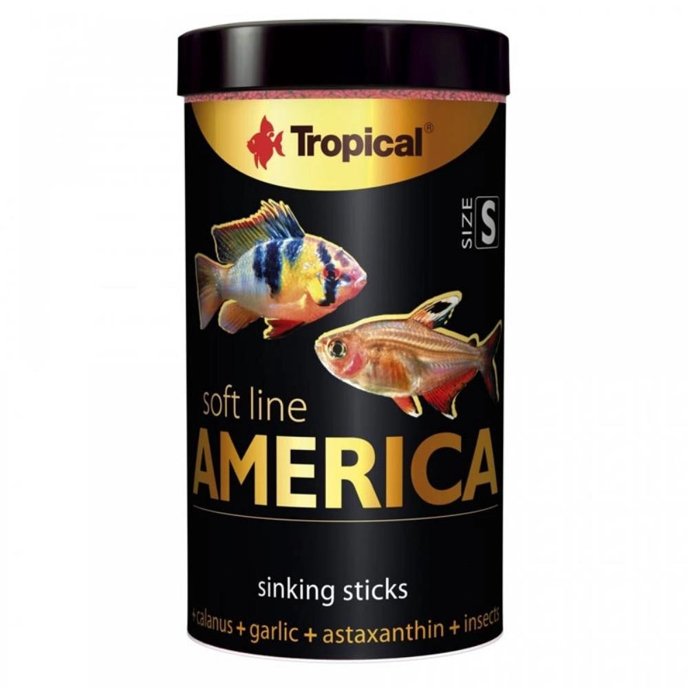 Tropical SoftLine America - Mangime per Pesci del Nord e del Sud America Formato: 250 ml, Modello: S