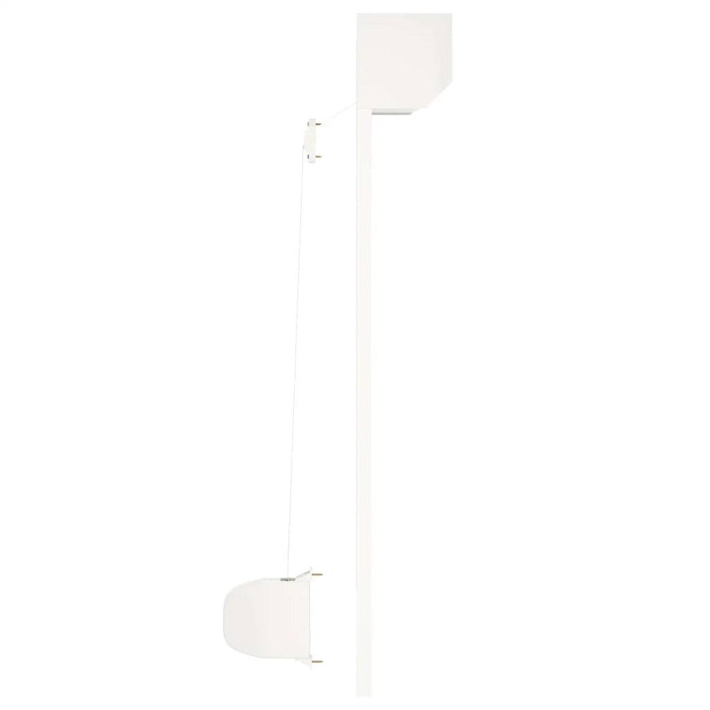 Persiana a rullo Bianco 80 x 100 cm Alluminio e poliuretano CFW9912921