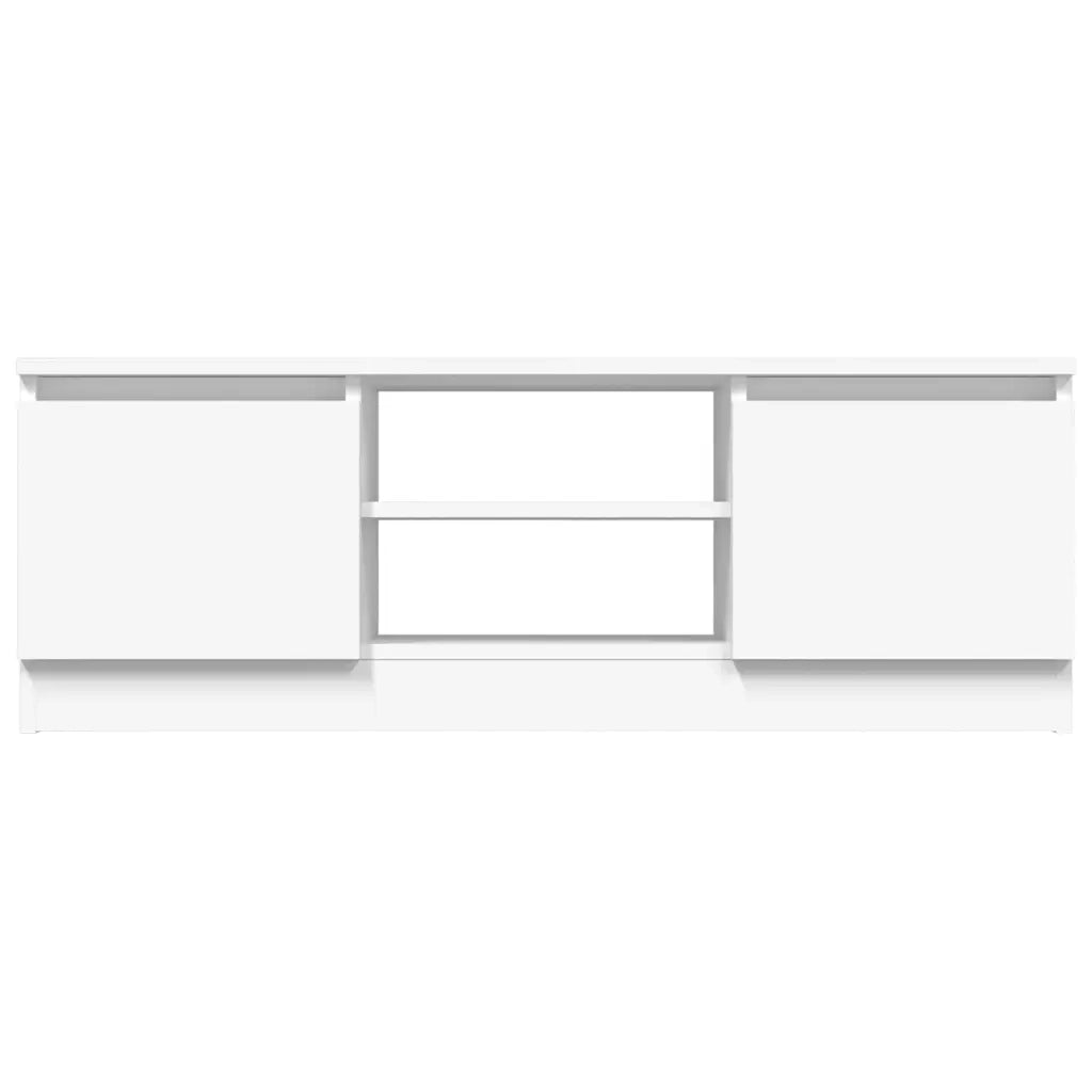 Mobile Porta TV con Anta Bianco 102x30x36 cm 823350