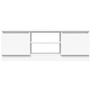 Mobile Porta TV con Anta Bianco 102x30x36 cm 823350