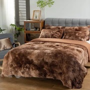Coperta Plush 135 x 200 cm Coperta Plush Pluizigopad Inverno con Cappuccio Felpa Coperta Plush Set con Cerniera e Cuscino 135 x 200 + 80 x 80 cm