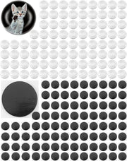 180 pezzi di cabochon in vetro e magneti rotondi con bordo adesivo per attività manuali, piccoli magneti per frigoriferi e lavagne (25 mm)