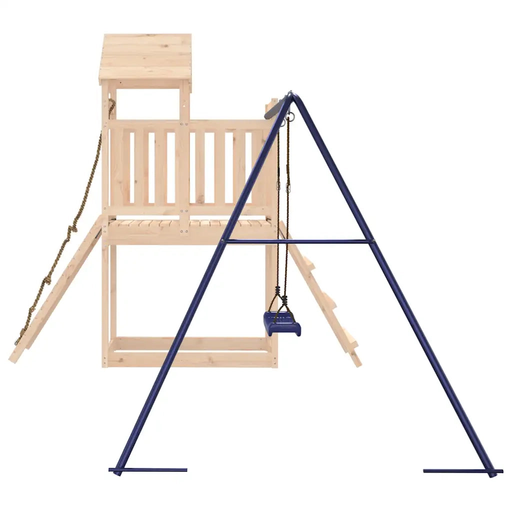 Set da Gioco da Esterno in Legno Massello di Pino 3155870