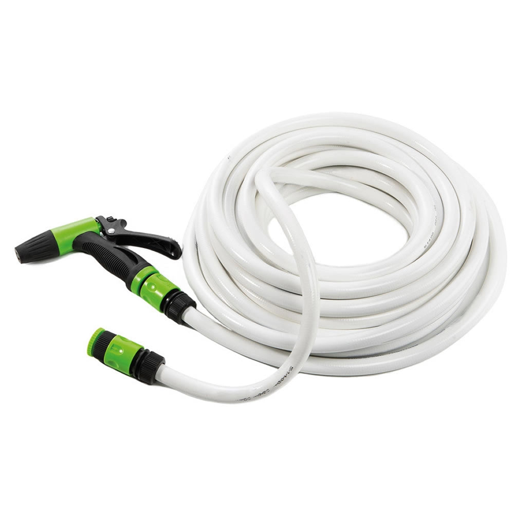 Tubo in pvc retinato diametro mm 17 metri 25 con pistola e attacchi