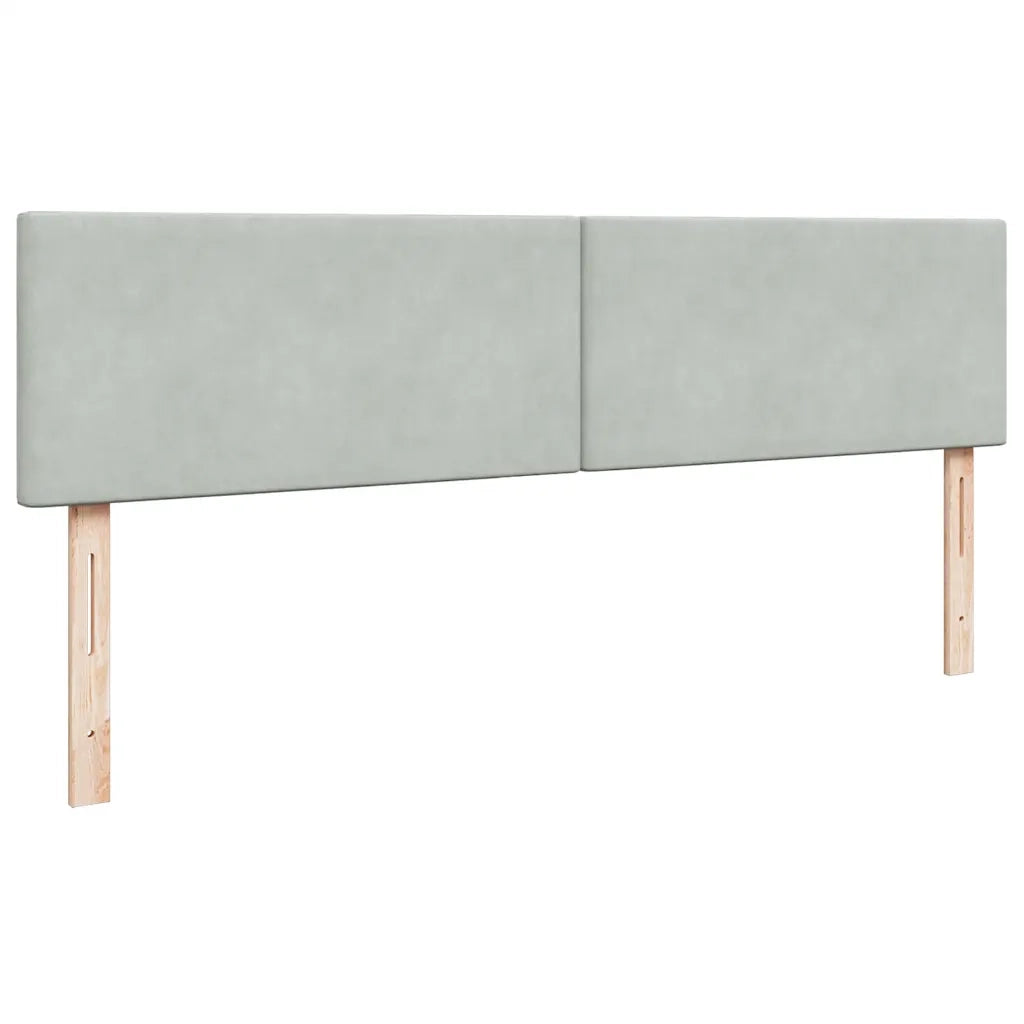 Struttura Letto Pouf con Materassi 200x200 cm Velluto 3312572