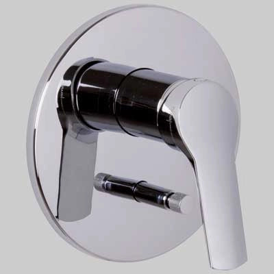 MONOCOMANDO DOCCIA INCASSO CON DEVIATORE LEVA CHIUSA SERIE 4  Cromo     FIMA FRATELLI FRATTINI