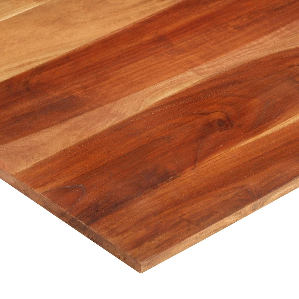 Piano Tavolo in Legno Massello di Acacia 15-16 mm 60x80 cm