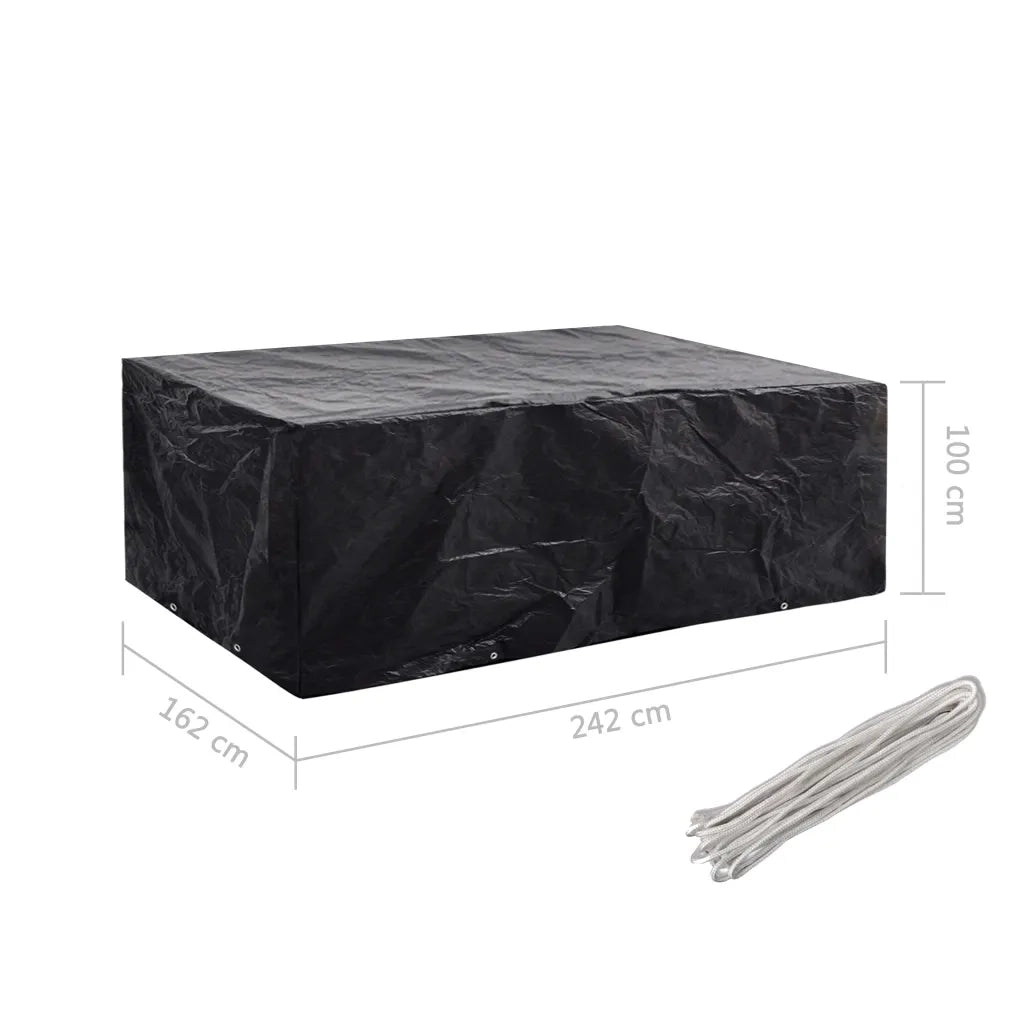 Copertura per Mobili da Giardino | Telone per mobili da esterni con 8 Occhielli 242x162x100 cm