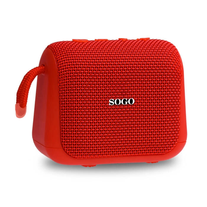 Altoparlante Bluetooth portatile 5W, impermeabile IP67, batteria 1200mAh, autonomia 11 ore, funzione TWS - SOGO