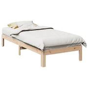 Giroletto senza Materasso 80x200 cm in Legno Massello Pino 859214