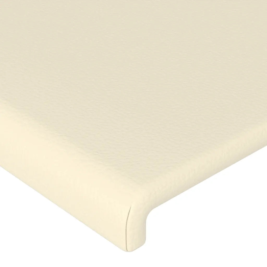 Testiera 2 pz Crema 90x5x78/88 cm in Similpelle cod mxl 49646