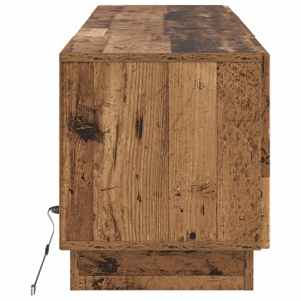Mobile TV LED Legno antico Legno ingegnerizzato 897793