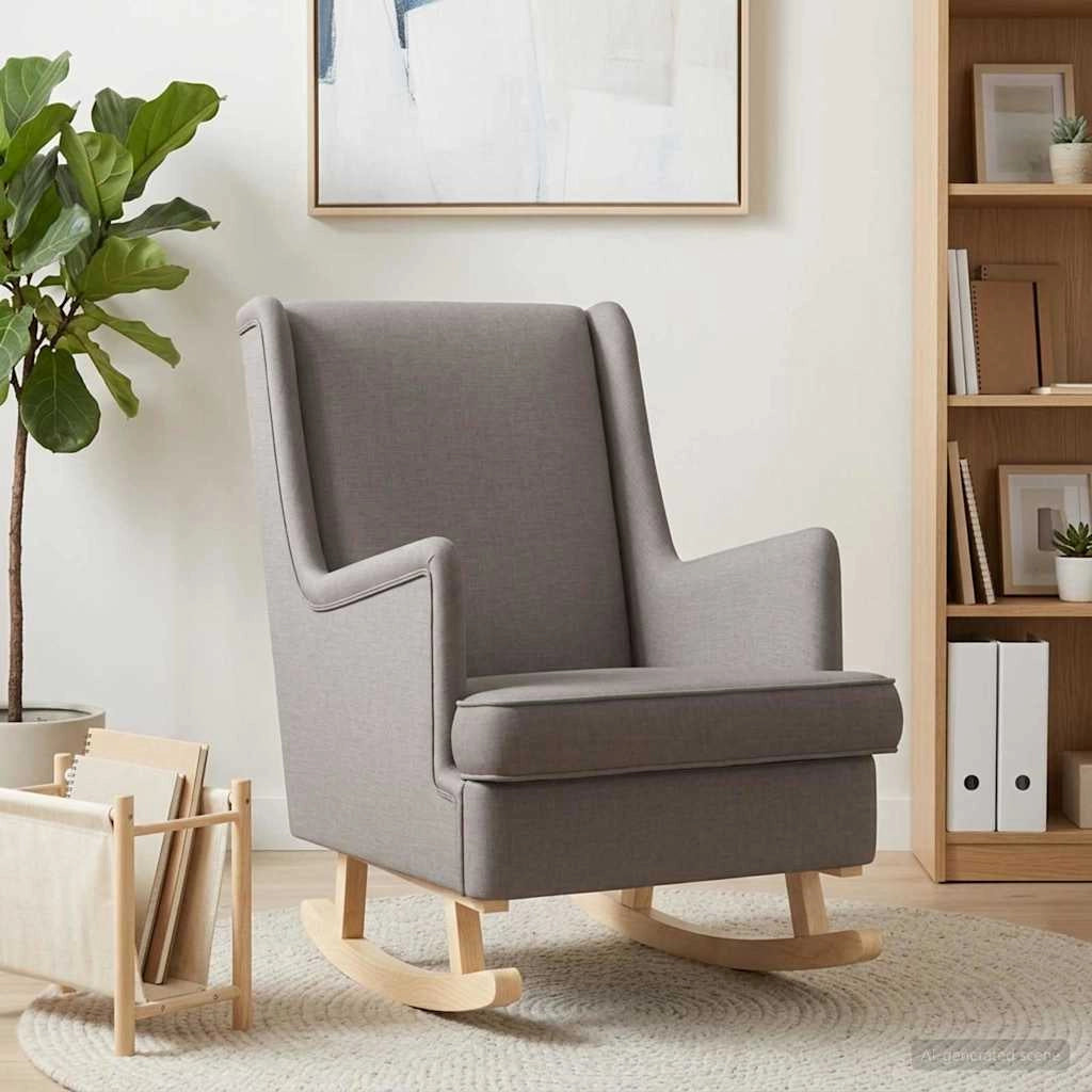 Sedia a dondolo Talpa 62 x 80 x 85 cm Tessuto 42029967