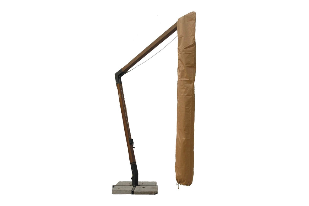 Ombrellone da giardino a braccio decentrato 3x4 mod. Bahamas OD13BAPL
