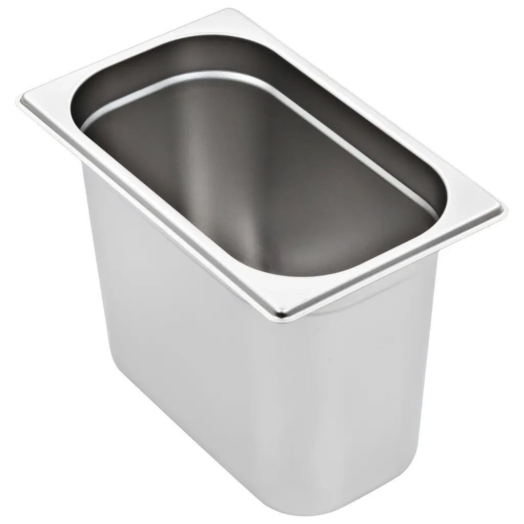 Contenitori Gastronorm 4 pz GN 1/4 200 mm in Acciaio Inox 50904
