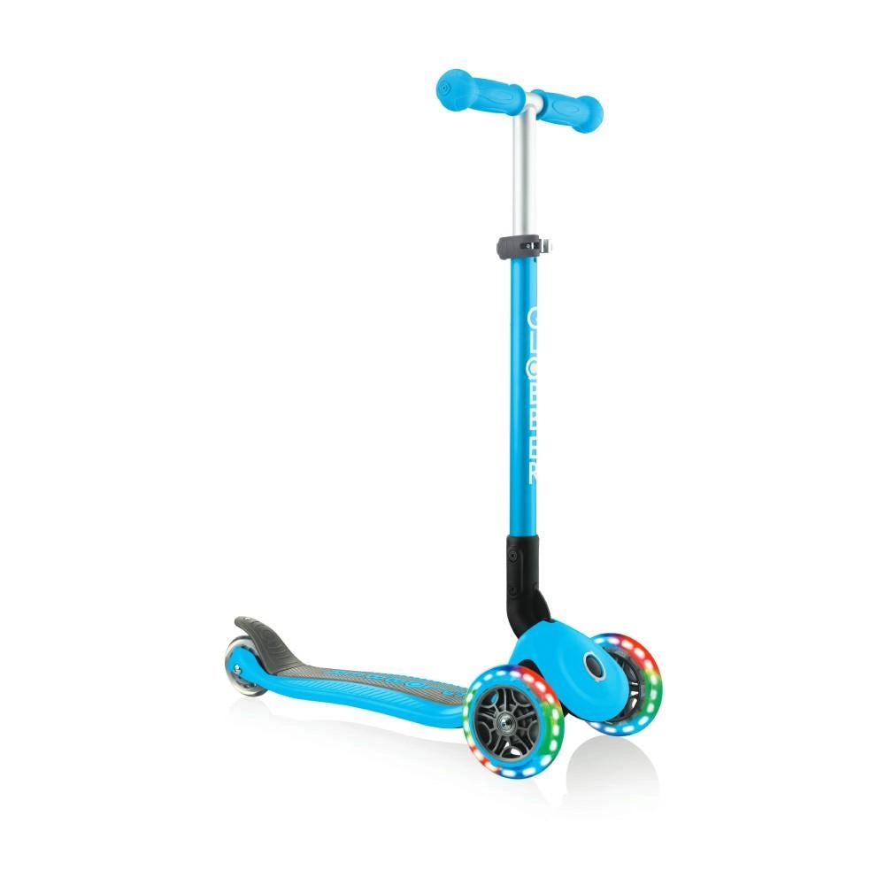 Globber - Primo Foldable Lights - Sky Blue