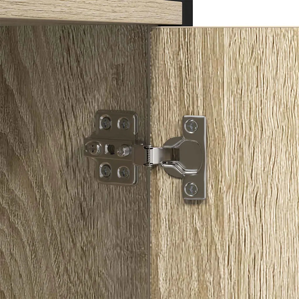 vidaXL Libreria rovere sonoma 80 x 30 x 155.5 cm Legno multistrato