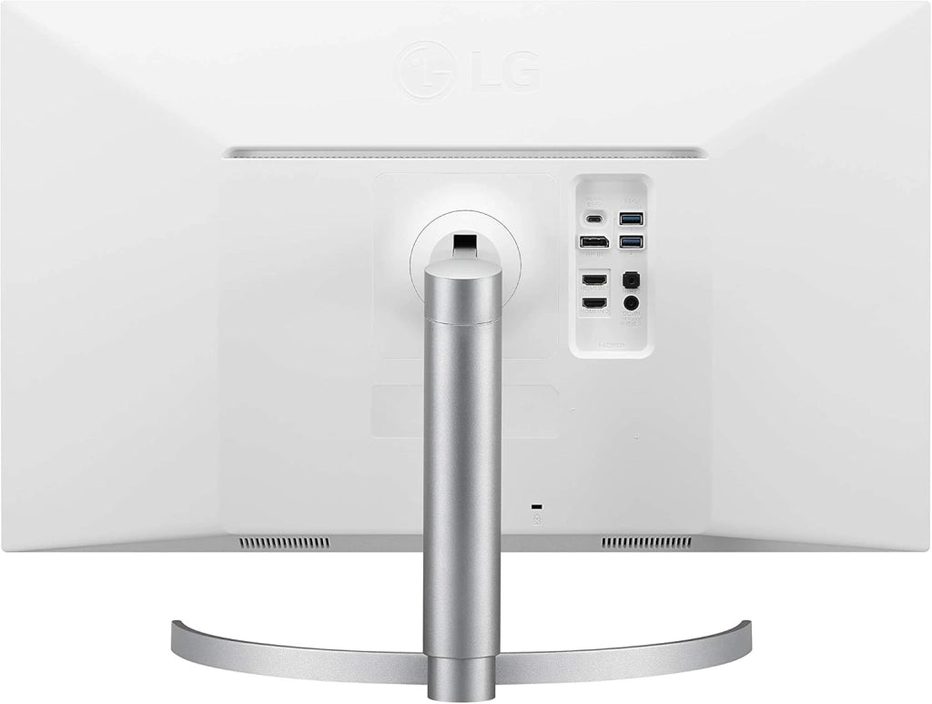 27UL850 Monitor 27" UltraHD 4K LED IPS HDR, 3840x2160, AMD FreeSync 60Hz, HDMI 2.0 (HDCP 2.2), Display Port 1.4, USB-C, USB Hub, Speaker Stereo, Uscita Audio, Flicker Safe, Stand Pivot, Bianco