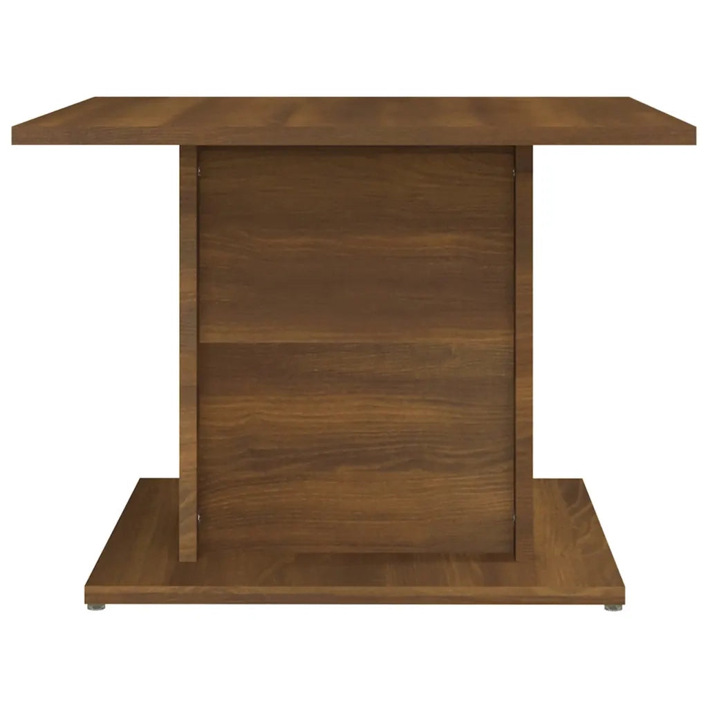 Tavolino da Salotto Rovere Marrone 55,5x55,5x40cm in Truciolato 813097