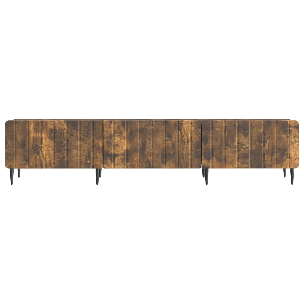 Mobile TV Rovere Fumo 147 x 34,5 x 32 cm Legno ingegnerizzato