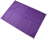 Materasso da picnic grande formato - 150 x 180 cm - impermeabile - bordi rinforzati - blu scuro