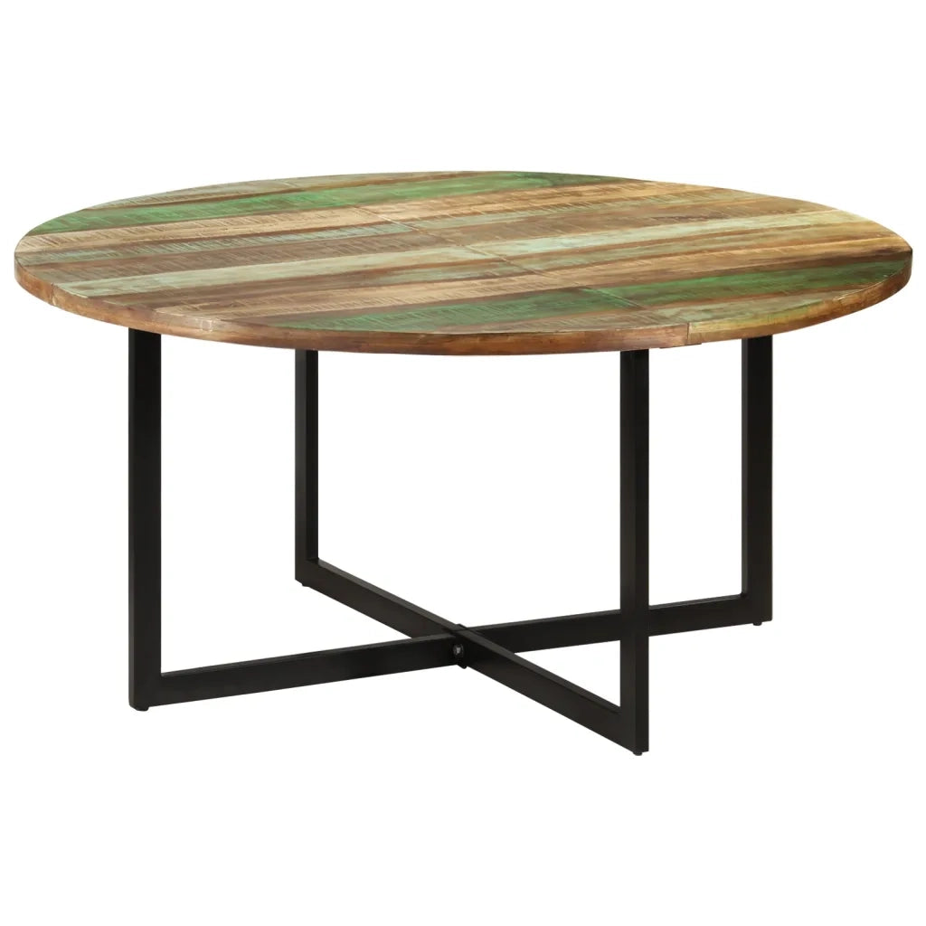 Tavolo da Pranzo 150x75 cm in Legno Massello di Recupero cod mxl 24332