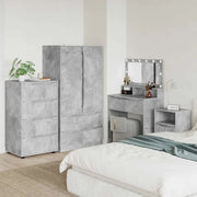 Armadi di Stoccaggio Grigio cemento 60 x 48 x 105 cm 3406238