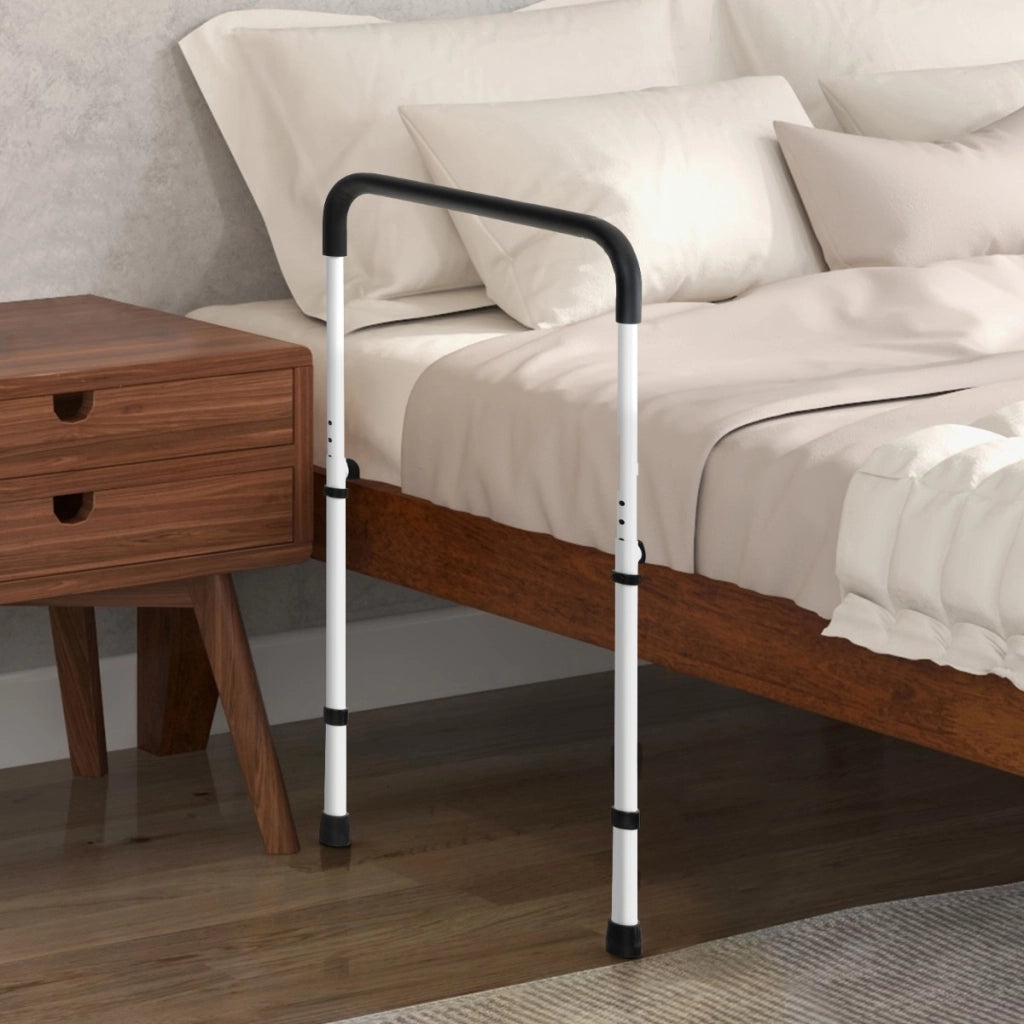 Barra di supporto per letto barra regolabile da letto, Maniglia di sicurezza per prevenzione delle cadute per anziani Bianco-Cancelletti di sicurezza