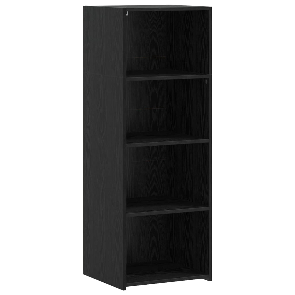 Credenza Rovere Nero 45 x 41 x 124 cm Legno ingegnerizzato 8015669