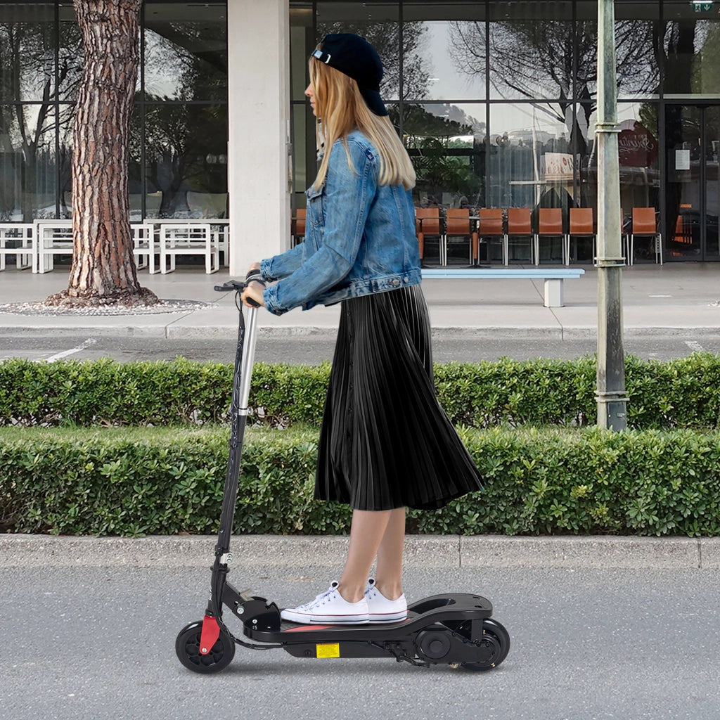 Monopattino Elettrico Pieghevole per Bambini ¨C Xylo ¨C 120W 12km/h 7+ Anni Nero