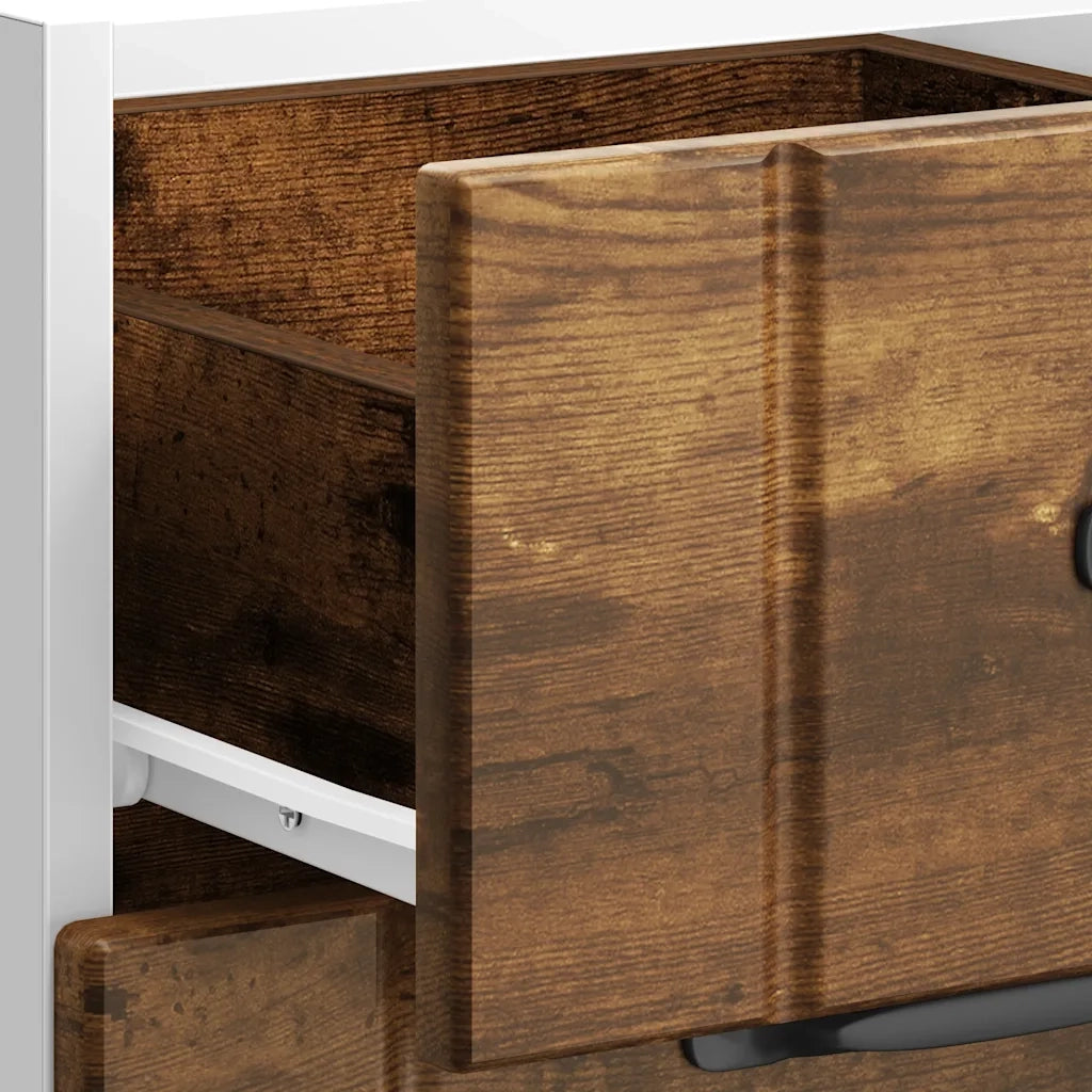 Base da Cucina Lucca Rovere Fumo in Legno Multistrato