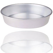 Trade Shop - Set 2 Pezzi Stampo Crostata Pastiera 34 Cm Forno Alluminio Teglia Antiaderente -