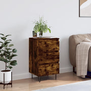 Credenza Rovere Fumo 40x35x70 cm in Legno Multistratocod mxl 80980