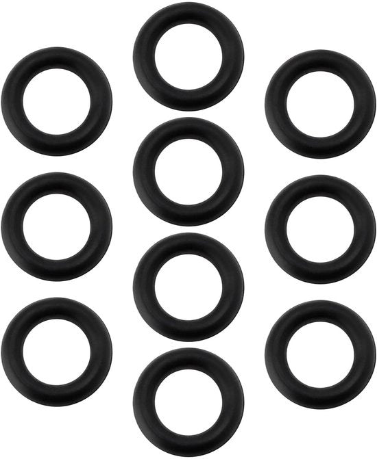 Afdichting Carburatore - 10 pezzi - O Ring in Gomma - Nero - Compatibile con Keihin - Ideale per Adeguate Carburatori