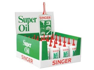 OLIO LUBRIFICANTE SINGER- - ml.125 - 24 pezzi SINGER