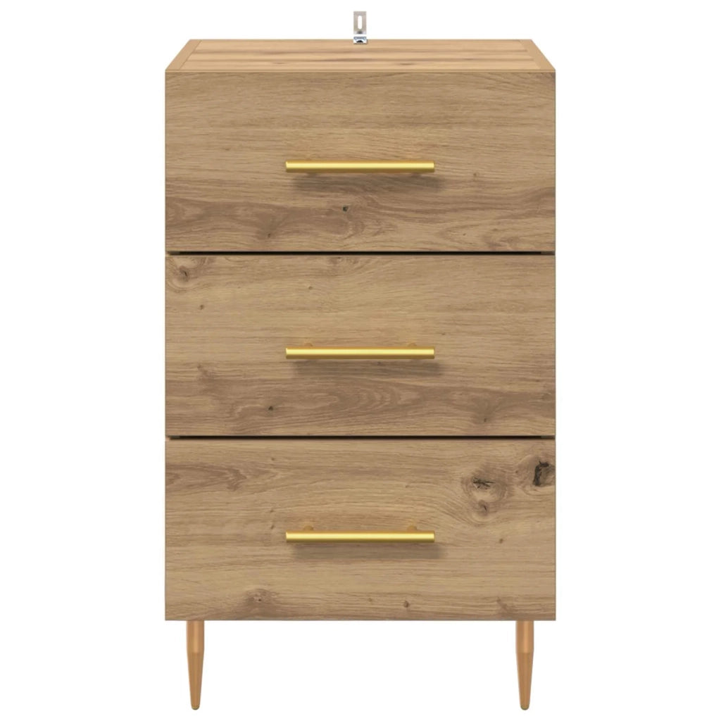 Armadio da Notte Rovere artigianale 40 x 40 x 66 cm