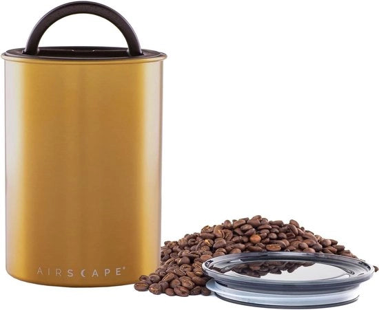Contenitore per conservazione alimentare in acciaio inossidabile, con coperchio a chiusura ermetica, conservazione dell'aria, contenitore per alimenti (medio, capacità 1,5 L)