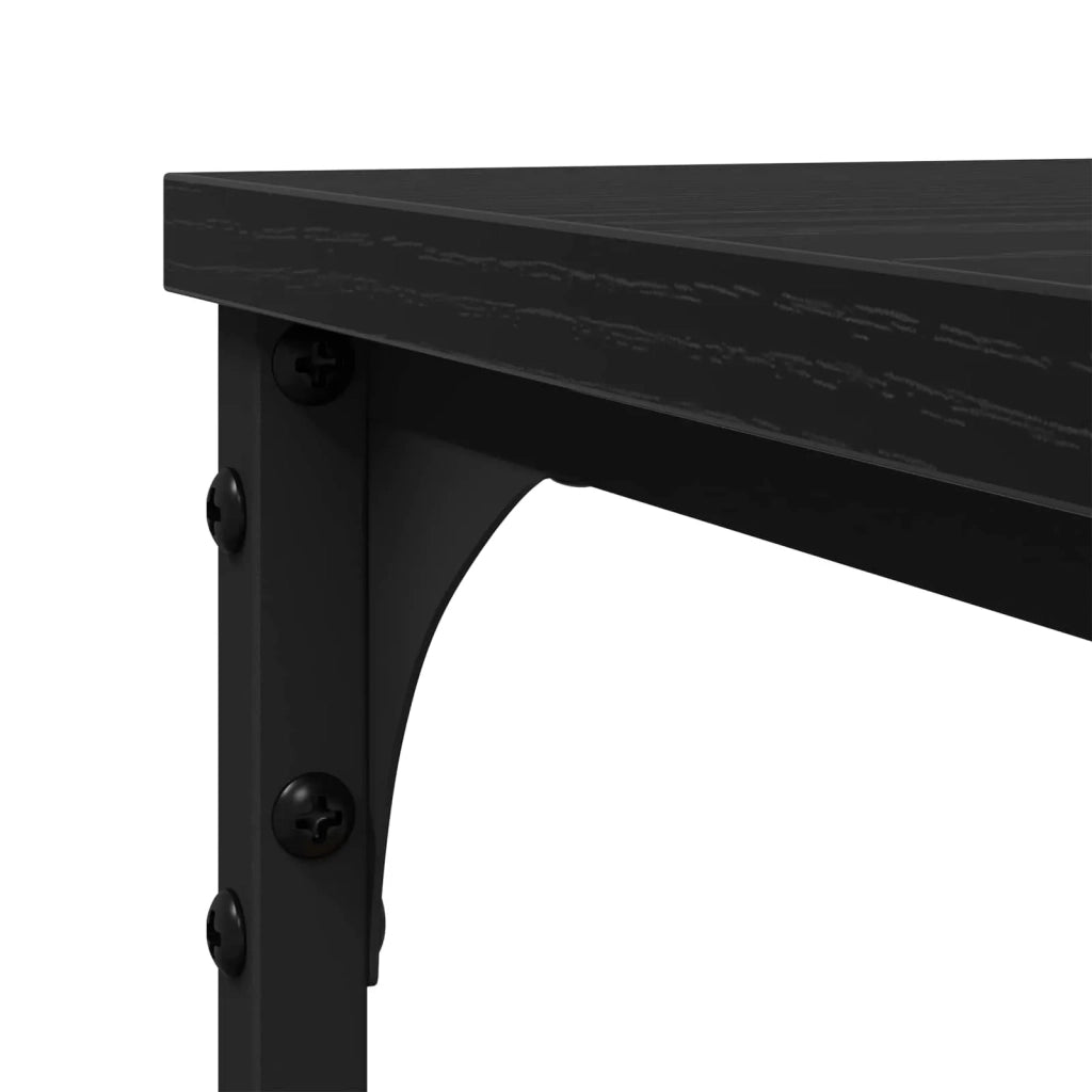 Tavolo laterale Rovere Nero 50 x 35 x 52 cm 881182