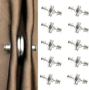 Allettamento Plus - 10 Paia di Ferretti Magnetici per Tende Transparenti, Pesanti e Scuritrici