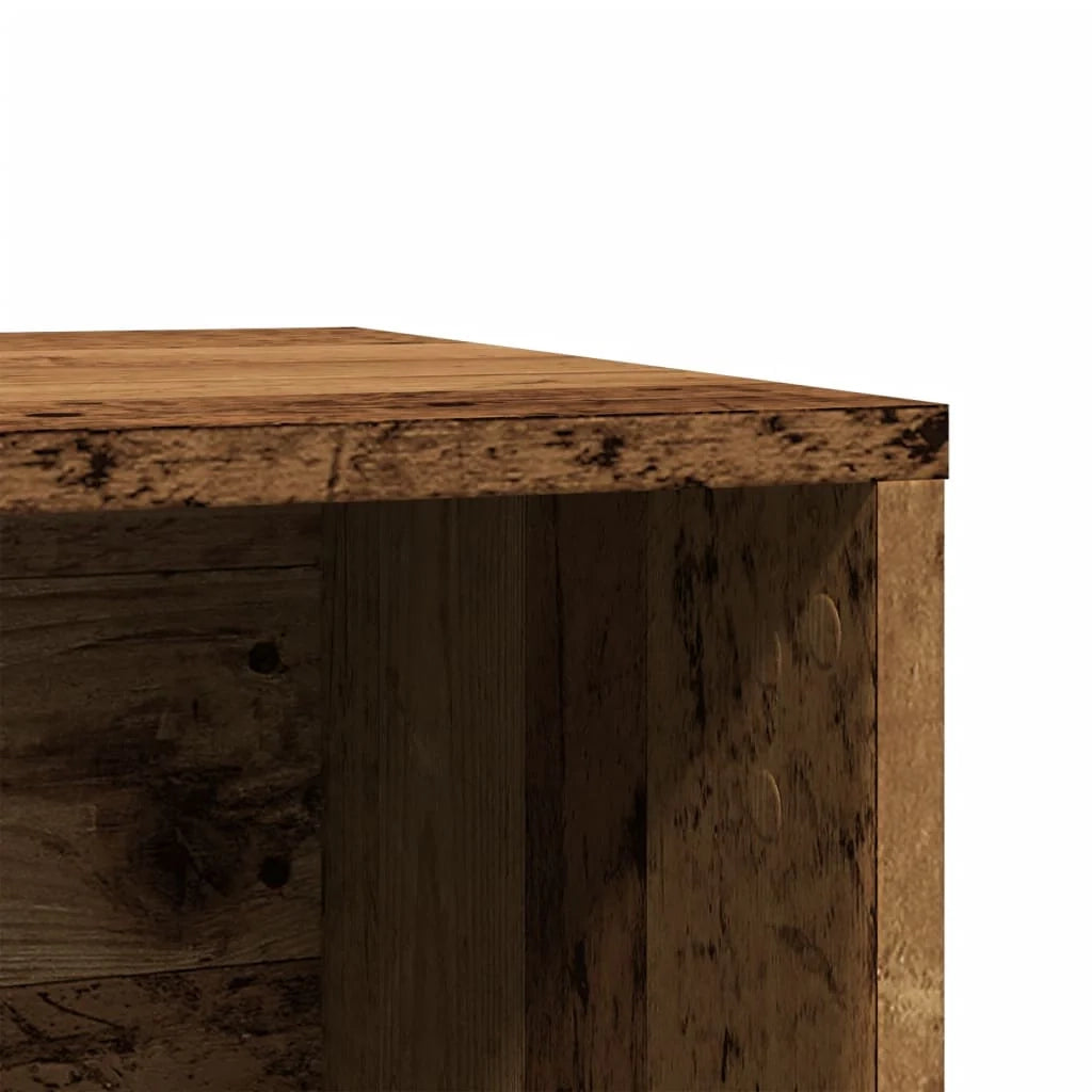 Mobiletto per lettiera per gatti legno vecchio legno marrone ingegnerizzato 02_0043344