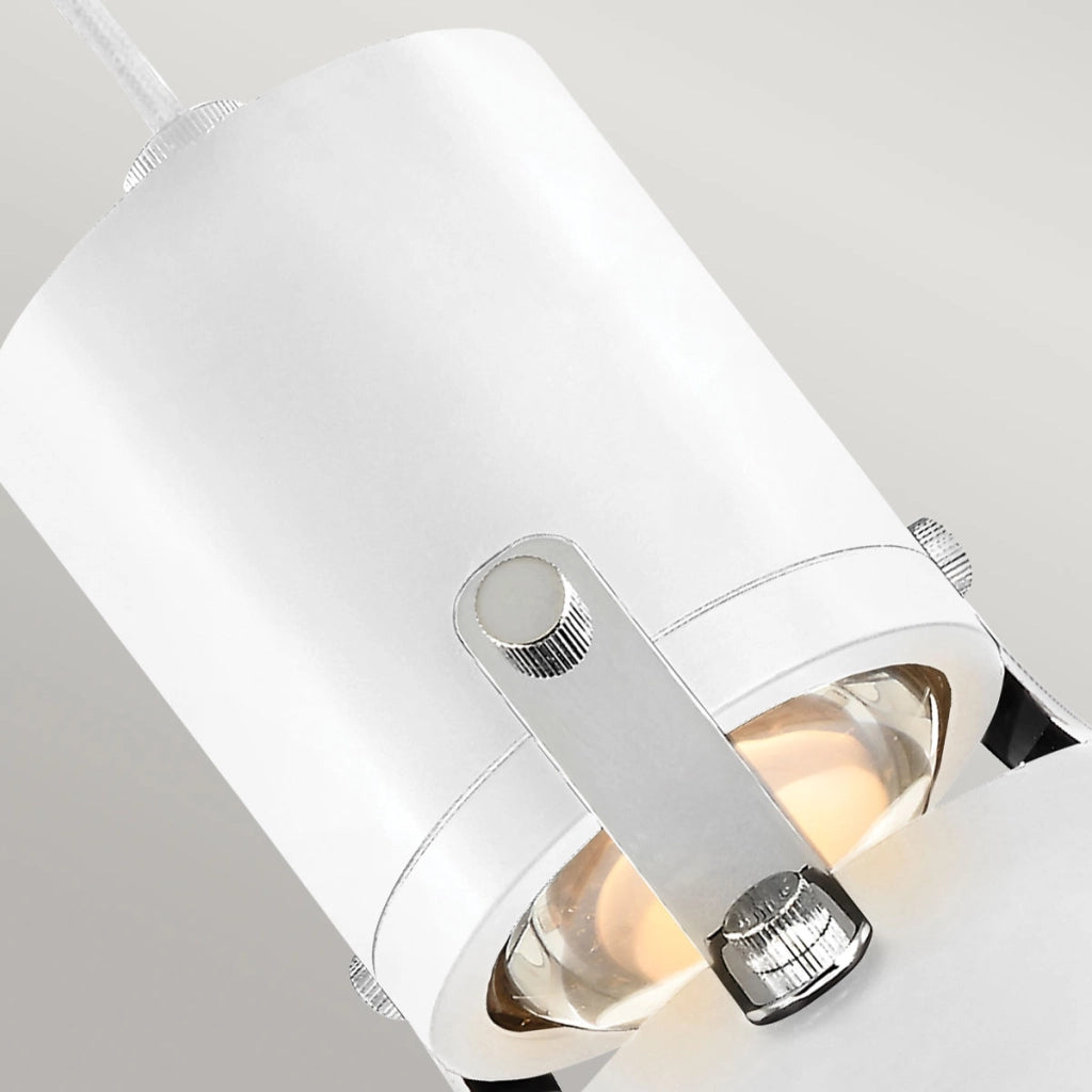 Lampada a sospensione LED Feiss Brynne bianca Ø36 8W