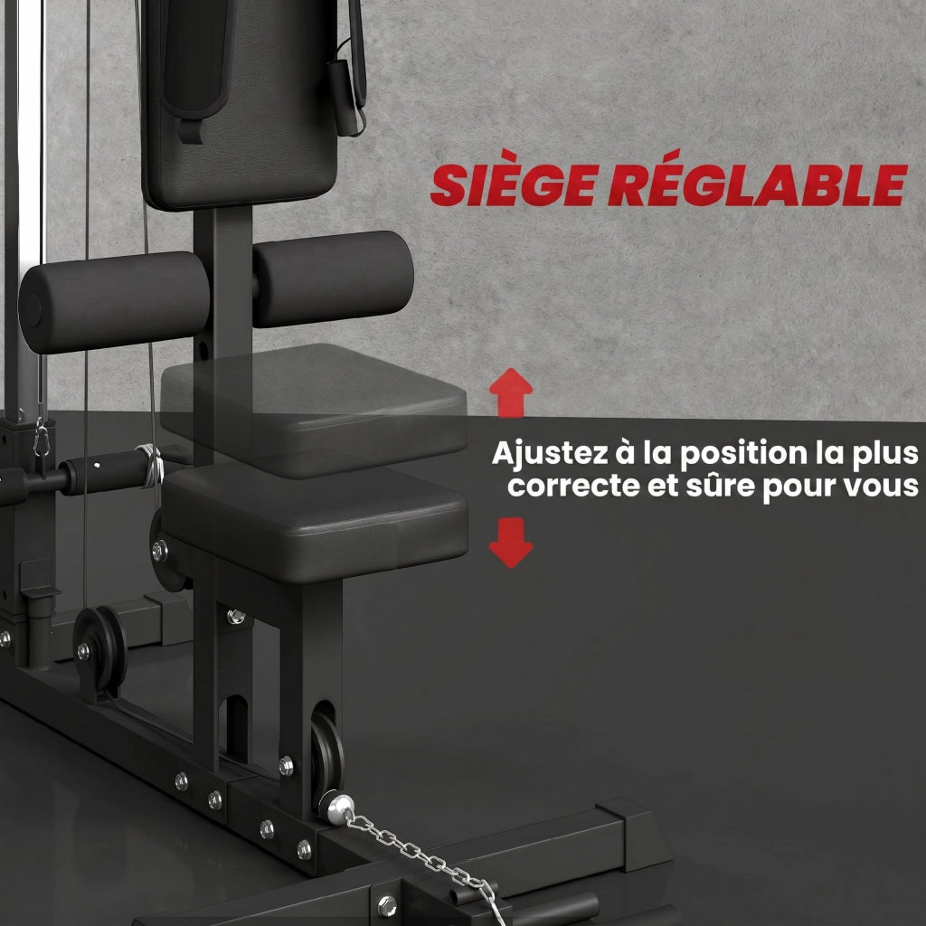 Stazione Multifunzione Cavi Alti ¨C Xylo ¨C Lat Machine Pettorali