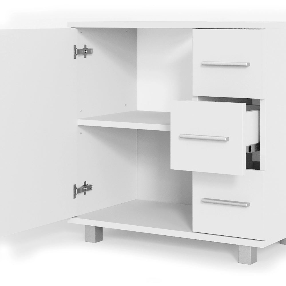Vicco Set mobili bagno Bianco 2 parti